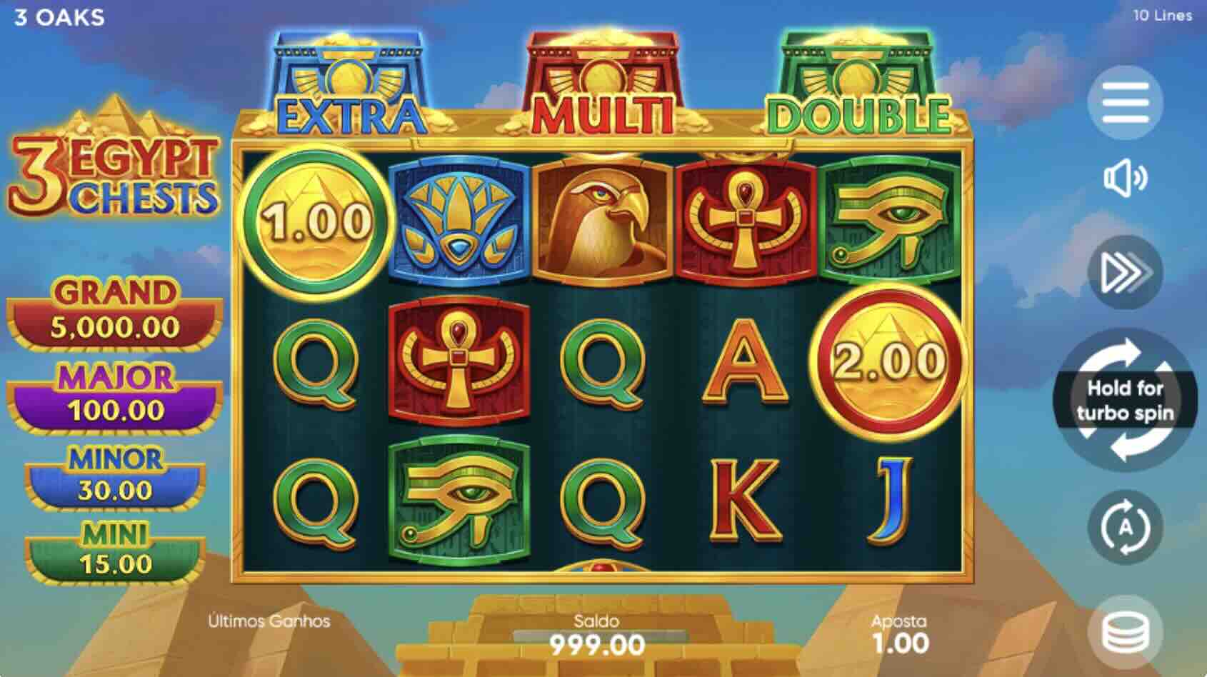 3 Egypt Chests