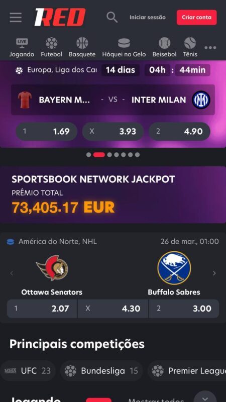 1Red Bookmakers