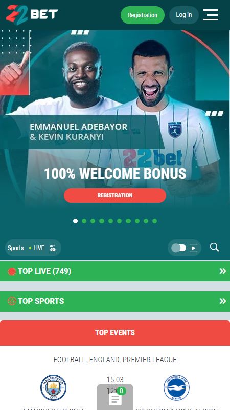 22bet home