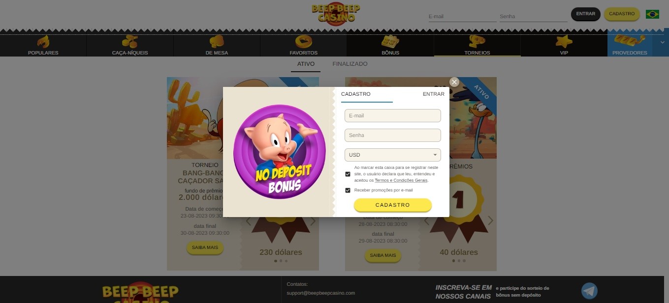 Beep Beep Registro