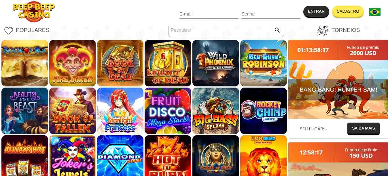 Beep Beep casino jogos