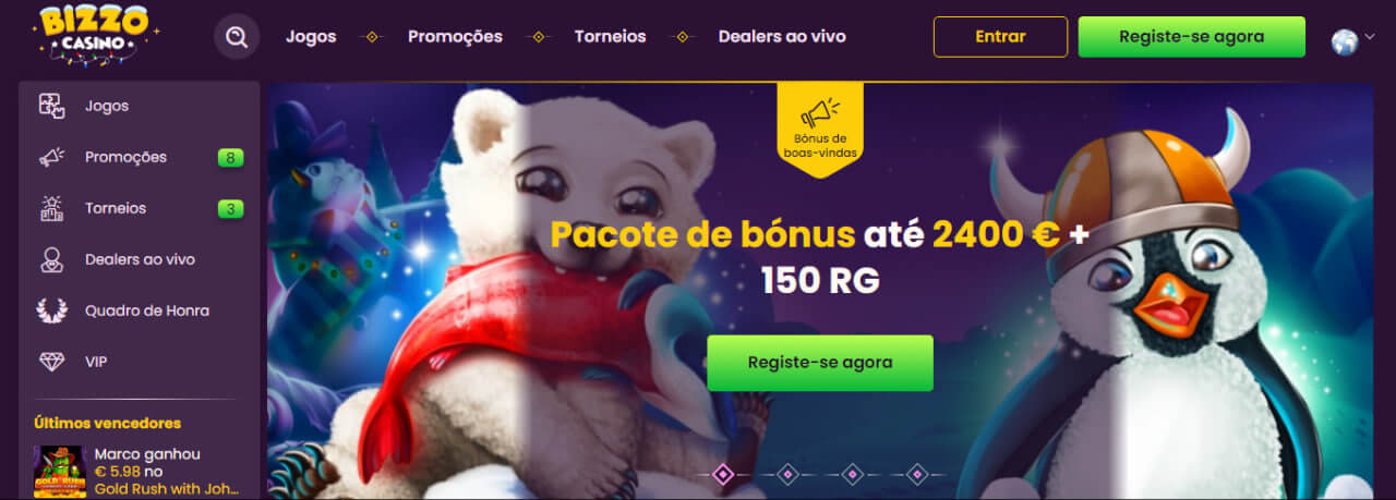Bizzo Casino Ofertas e Promoções