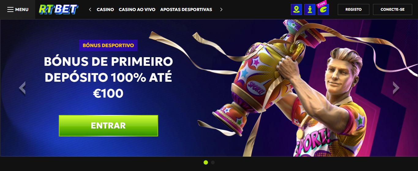 RTBet Welcome ponus for sport Betting Portugal