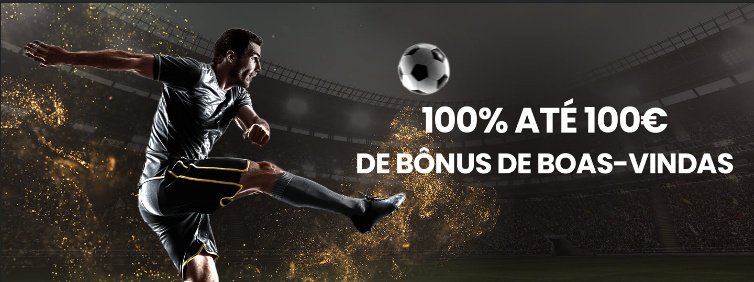 Bónus de 100% até 100 EUR
