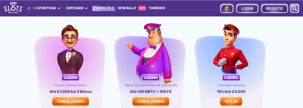 SlotsPalace bonuses