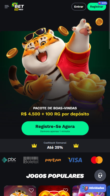 BetOnRed Página Inicial