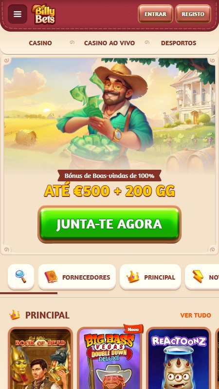 billybets home