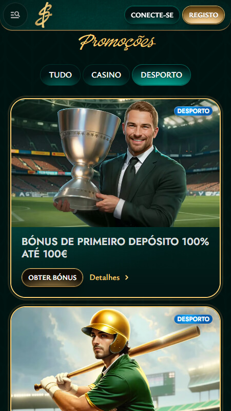 Cashed Bookmaker Bónus e Promoções