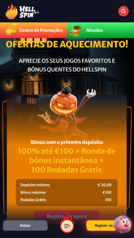 Bónus e Promoções do Hellspin Casino