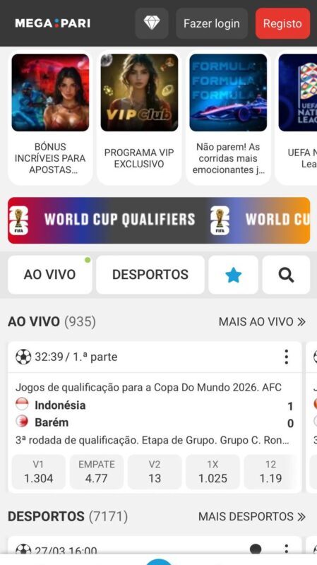 MegaPari Bookmakers