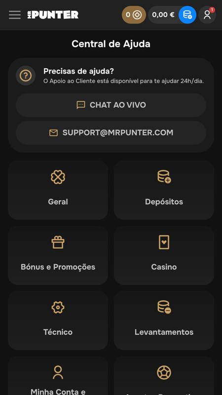 mrpunter. support