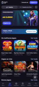 Página principal CryptoLeo