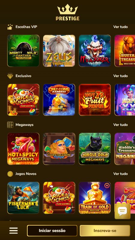 Software e Oferta de Jogos no Prestige