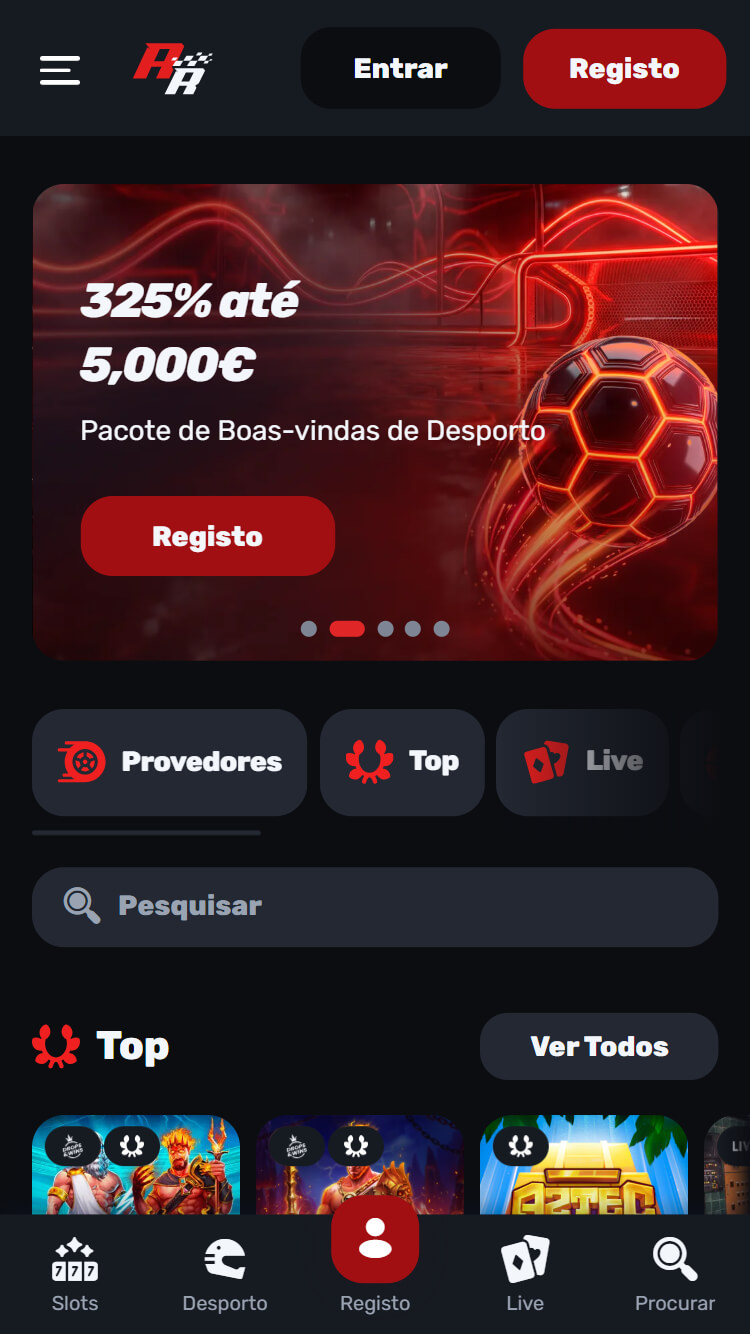 RedRacer desportos 