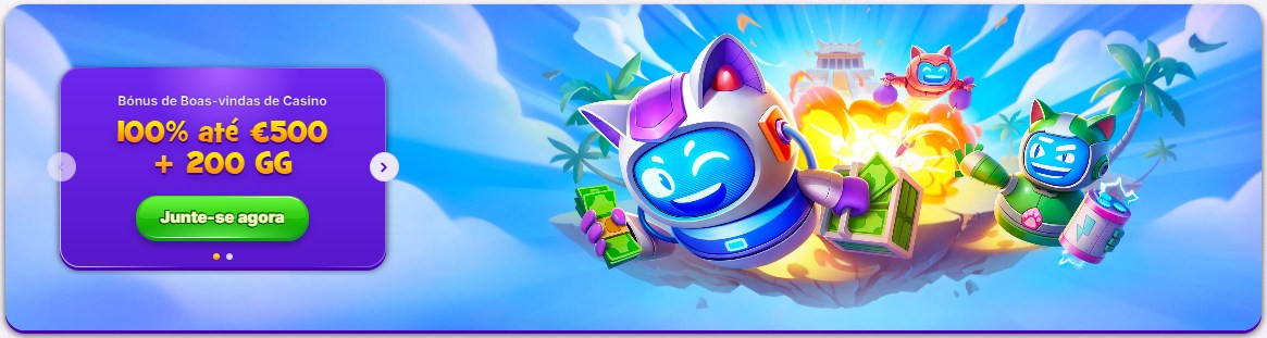 Robocat Casino Portugal Welcome Bonus