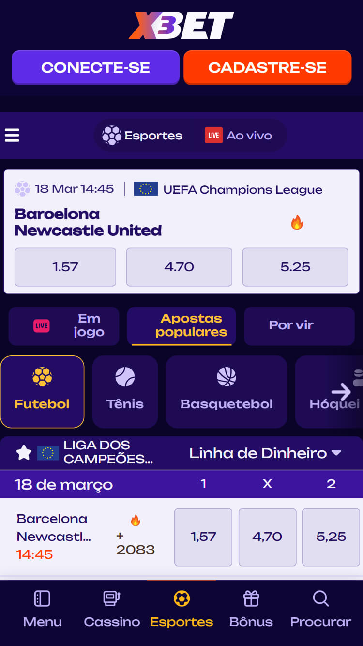 Apostas Desportivas na X3Bet