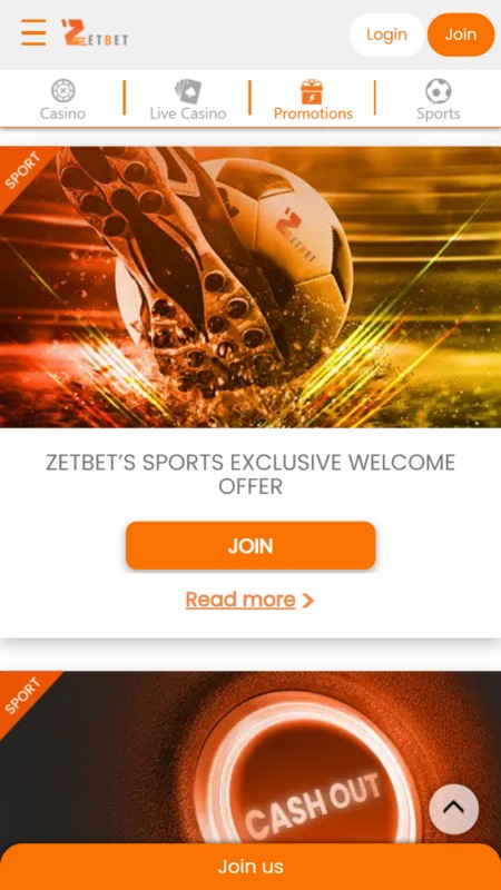 Zetbet promosiones