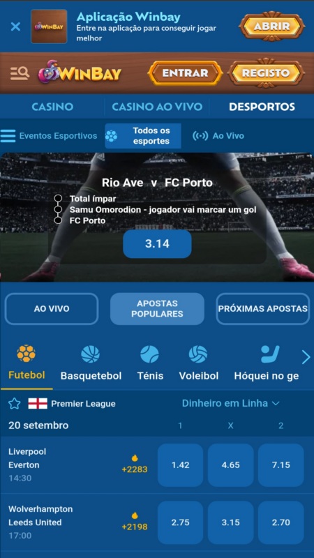 Winbay Portugal: Casa de Apostas com Bónus