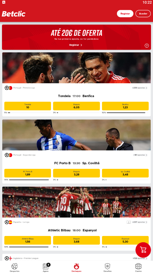 Betclic Apostas Online