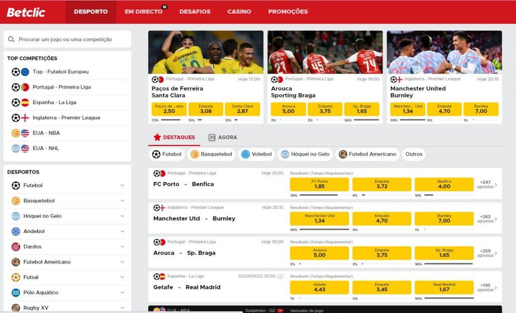 Betclic Apostas Online