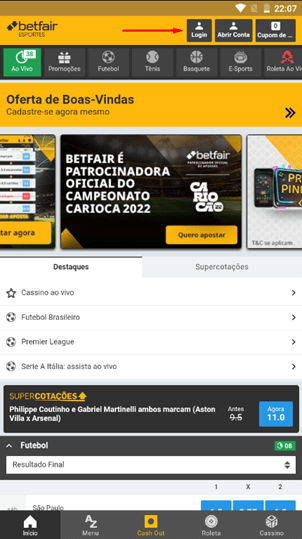 Betfair, Apostasdesportivas.tv