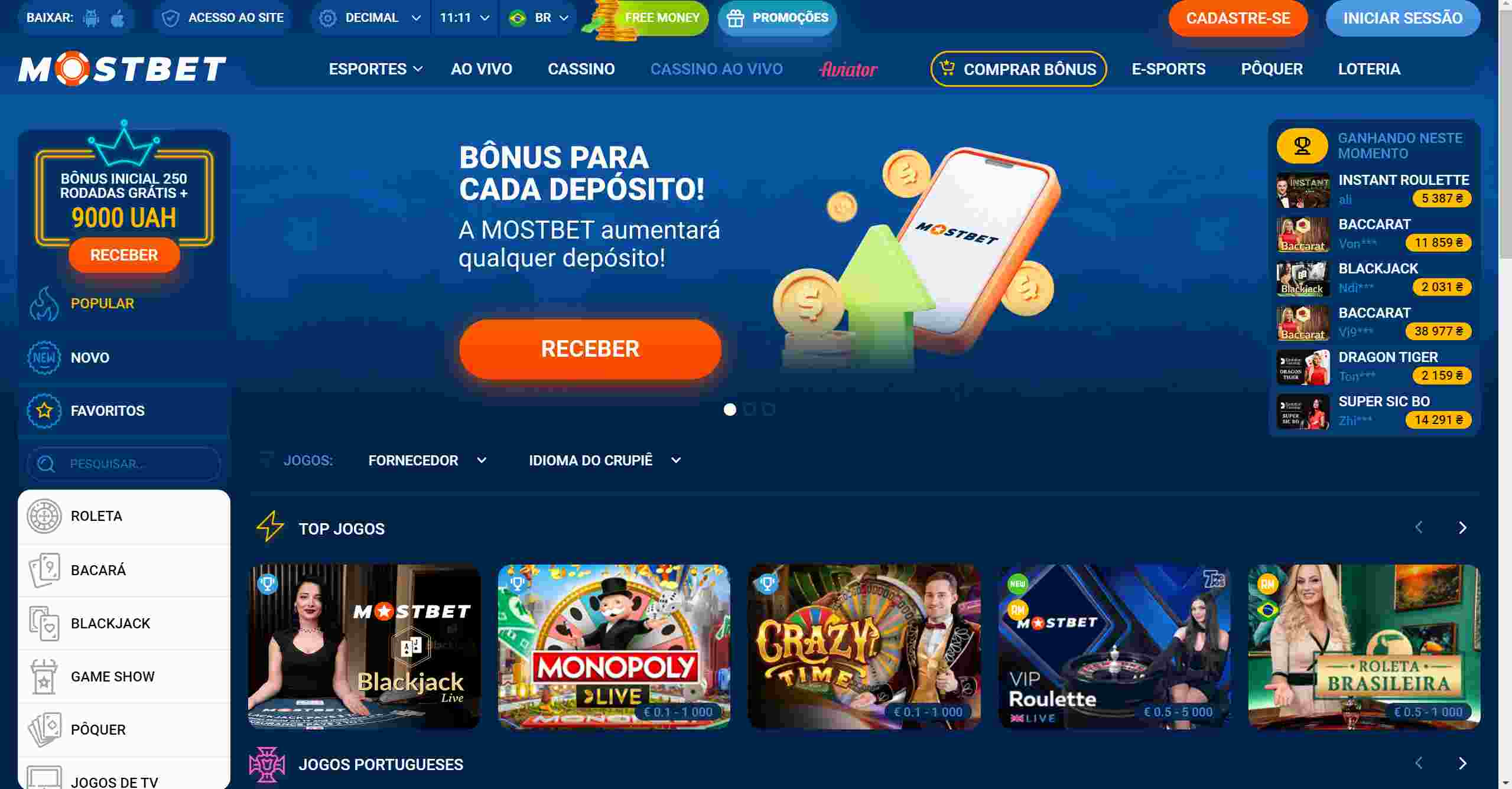 mostbet casino apostasdesportivas