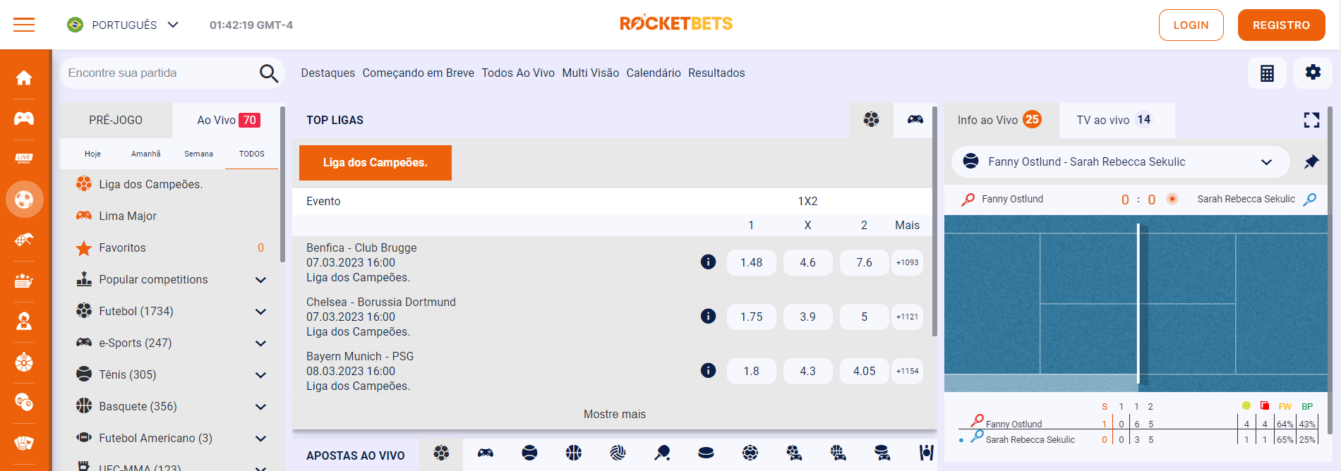 rocketbets Apostas Esportivas 