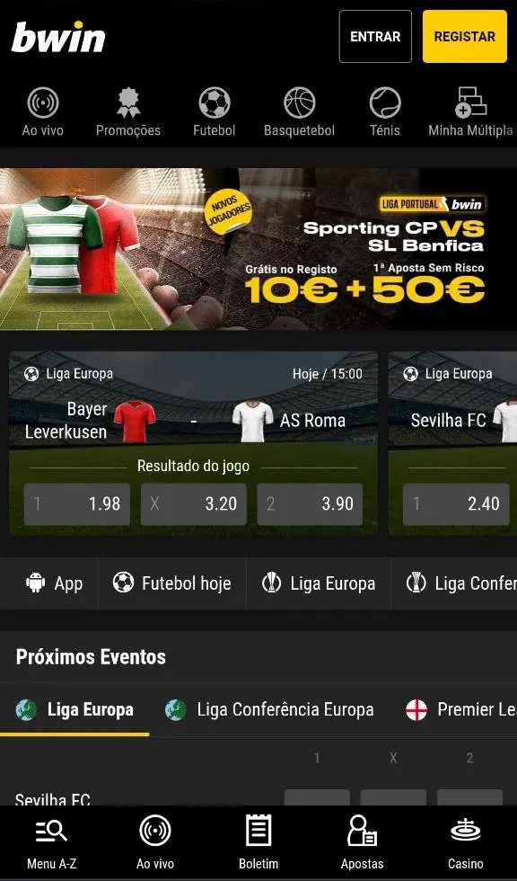 ⚡ Bwin plataforma