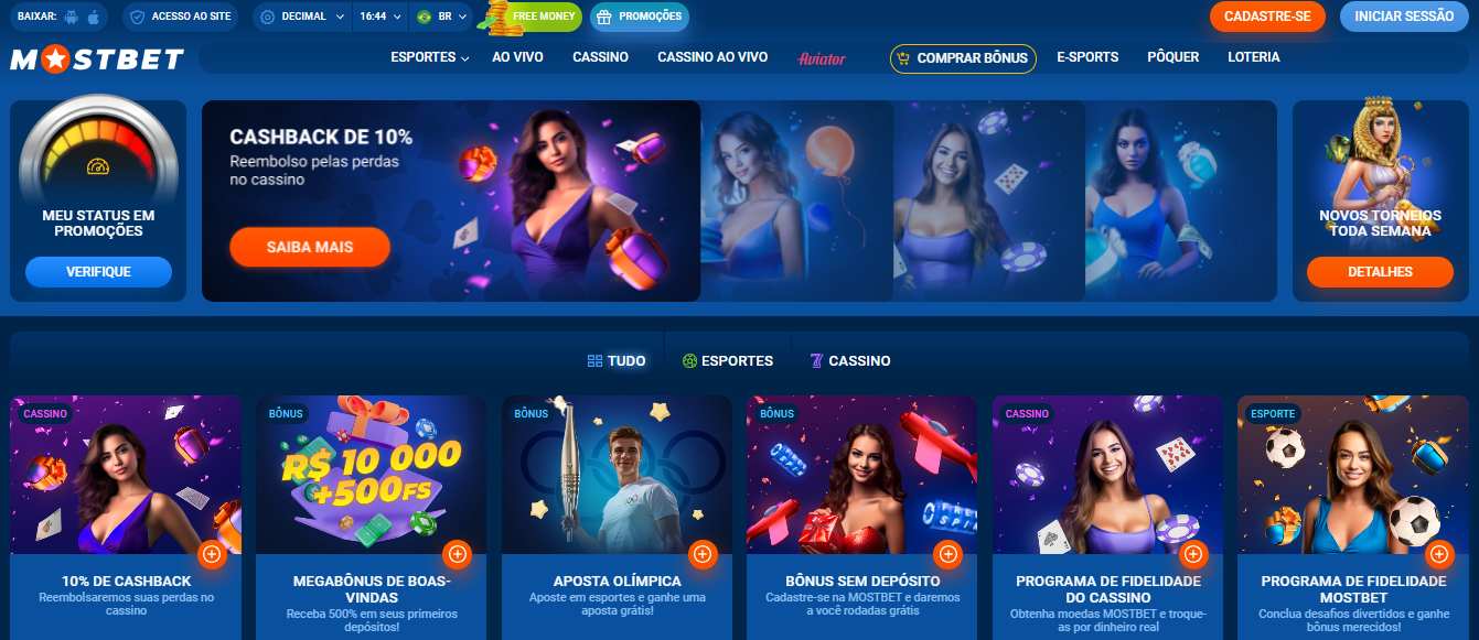 Mostbet Betting Bonuses in Brazil, apostasdesportivas.tv