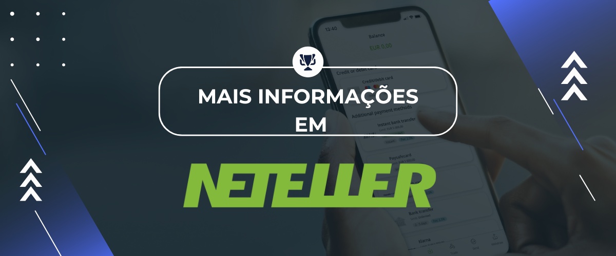 Casas de apostas com Neteller