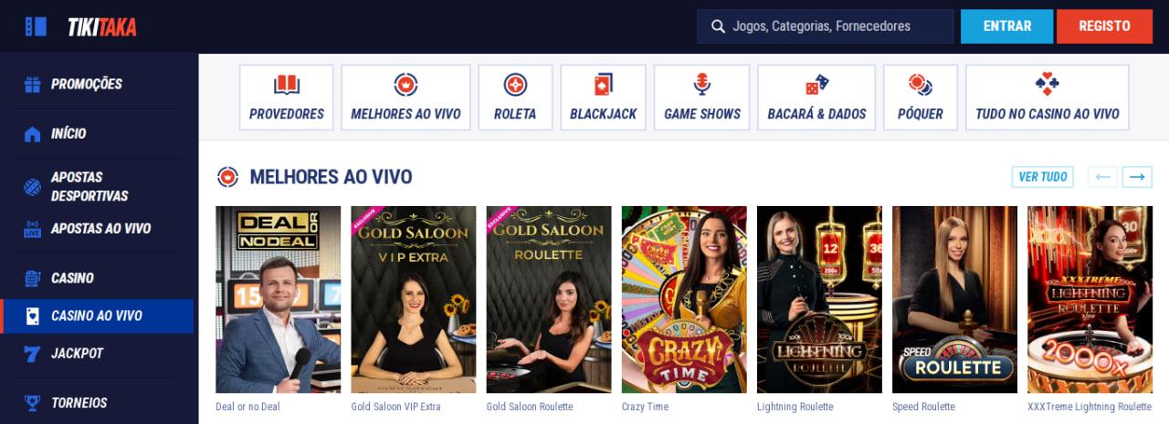 Tikitaka Casino Ao Vivo