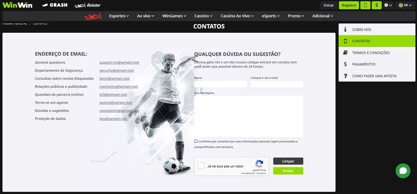 WinWinBet Customers Support, apostasdesportivas.tv