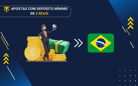 Apostas com Depósito Mínimo de 3 Reais Brazil, apostasdesportivas.tv