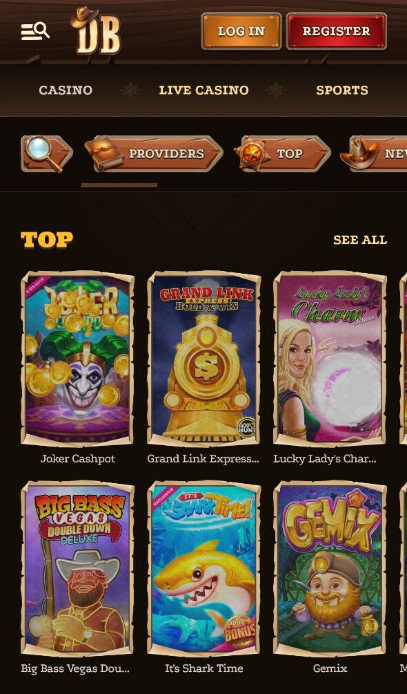 Casino online da Dazarbet