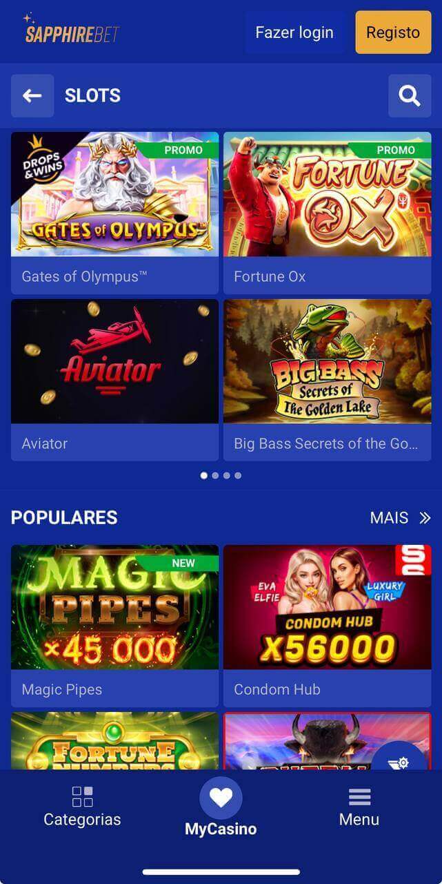 Os 10 jogos de casino mais populares Mobile