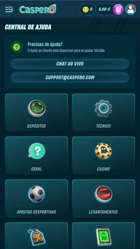 caspero support