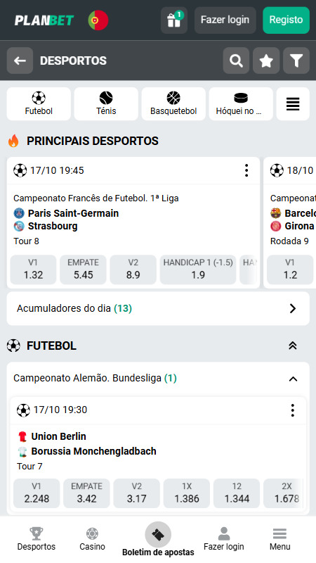 Planbet bookmaker