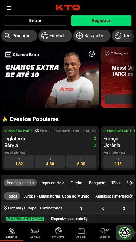 KTO - Casa de aposta licenciada no Brasil