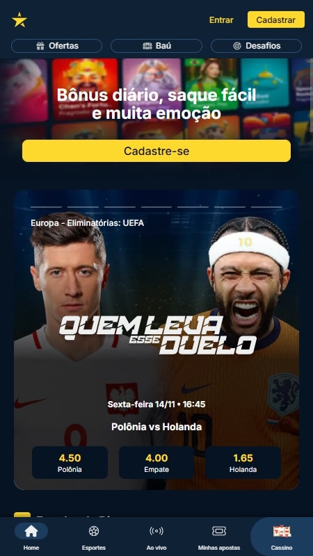 Estrelabet - Casa de aposta licenciada no Brasil