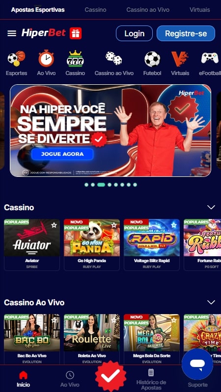 Hiperbet - Casa de aposta licenciada no Brasil