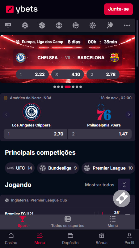 Apostas Desportivas Ybets Portugal