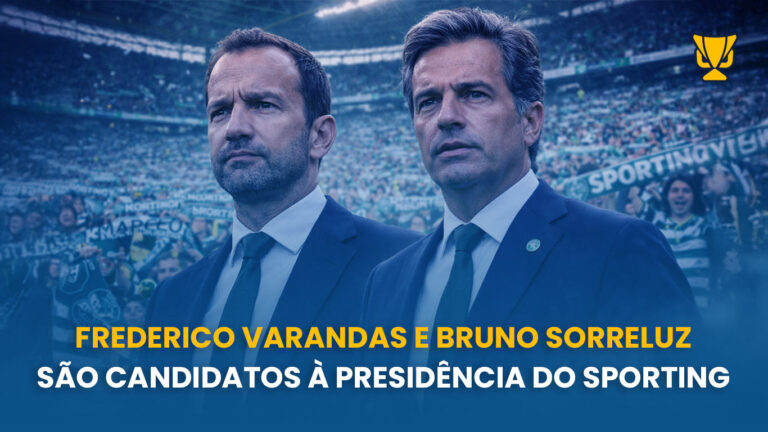 Varandas e Bruno Sorreluz são os únicos candidatos à presidência do Sporting
