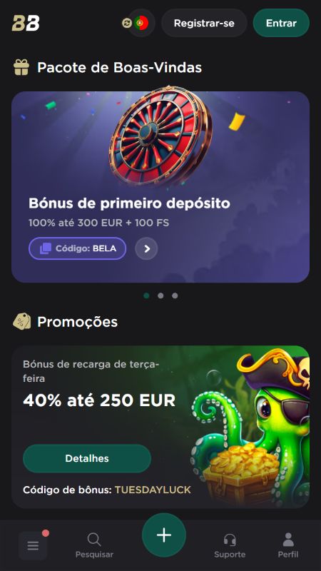 Bónus e Promoções do Casino Belabet