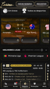 Apostas Desportivas na Casina