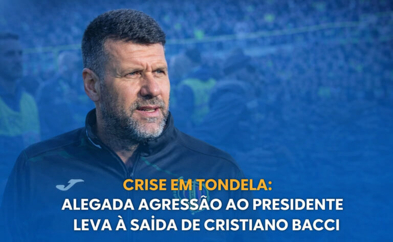 Crise em Tondela saida de Crisitiano Bacci