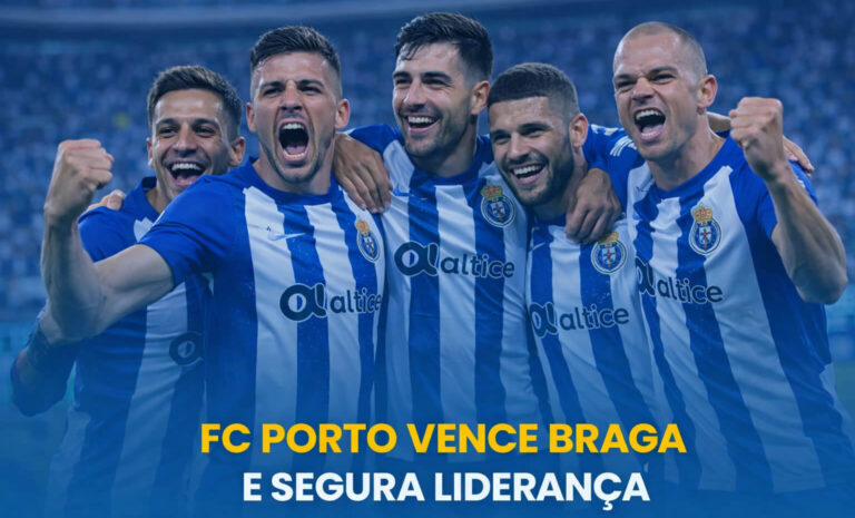 Porto reage em Braga, vira o jogo e segura liderança com vitória personalizada
