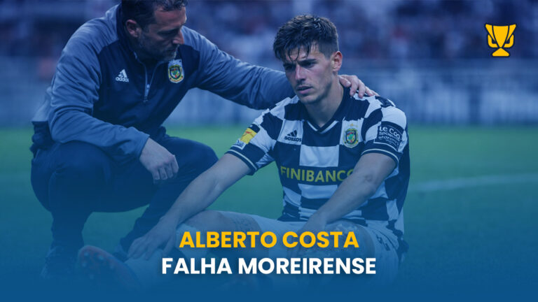 Alberto Costa fica de fora frente ao Moreirense e obriga Farioli a ajustar as opções