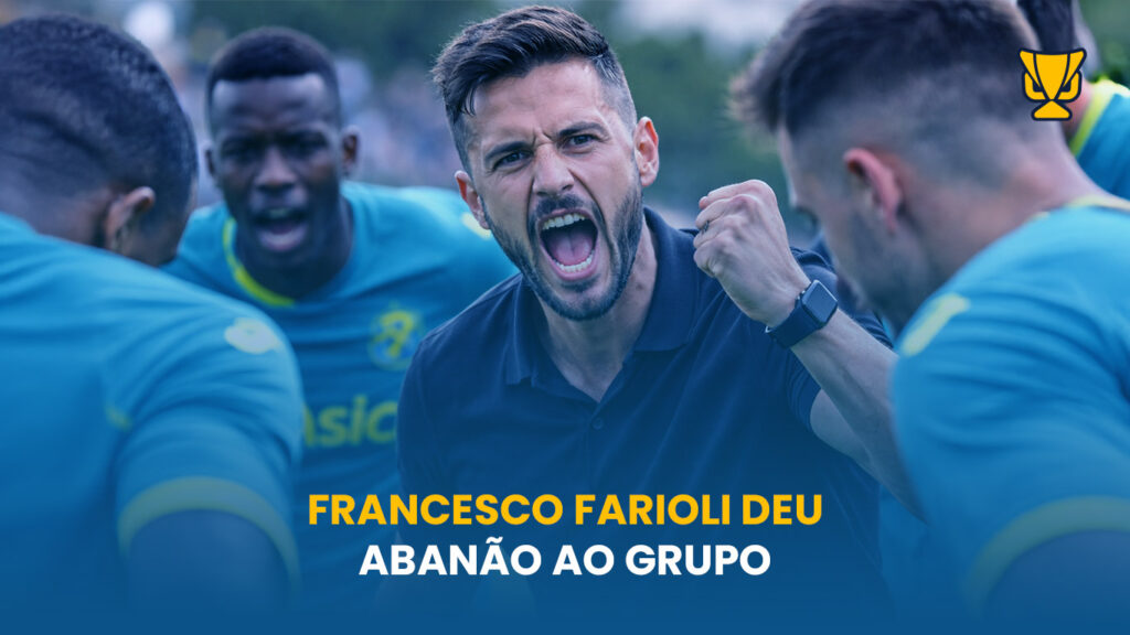 Farioli apertou com o grupo após clássico e quer uma resposta imediata