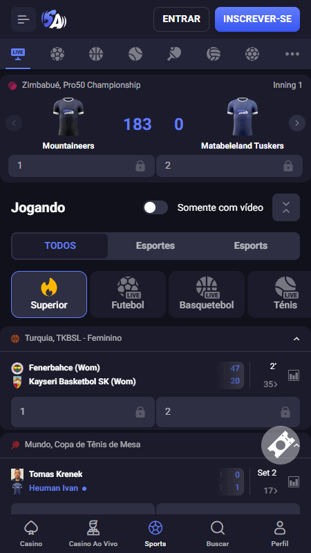 SpinAura Apostas ao Vivo