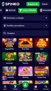 Spinko vip jogos de casino